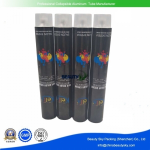 Aluminum tube for hair color